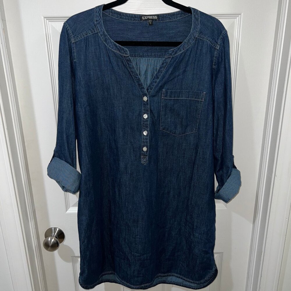 Express - Denim Dress (Size L)